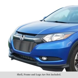 APS GR08FFC14C - Hairline Stainless Steel Main Upper Horizontal Billet Grille