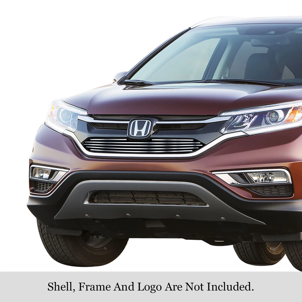 APS GR08FFD21C - Hairline Stainless Steel Main Upper Horizontal Billet Grille