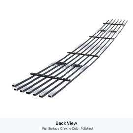 APS GR08FFD23S - Polished Stainless Steel Lower Bumper Horizontal Billet Grille