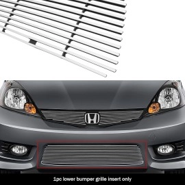 APS GR08FFD25A - Polished Aluminum Lower Bumper Horizontal Billet Grille