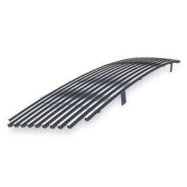 APS GR08FFD25S - Polished Stainless Steel Lower Bumper Horizontal Billet Grille