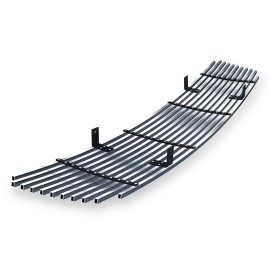 APS GR08FFD25S - Polished Stainless Steel Lower Bumper Horizontal Billet Grille