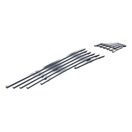 APS GR08FFD26C - Hairline Stainless Steel Main Upper Horizontal Billet Grille