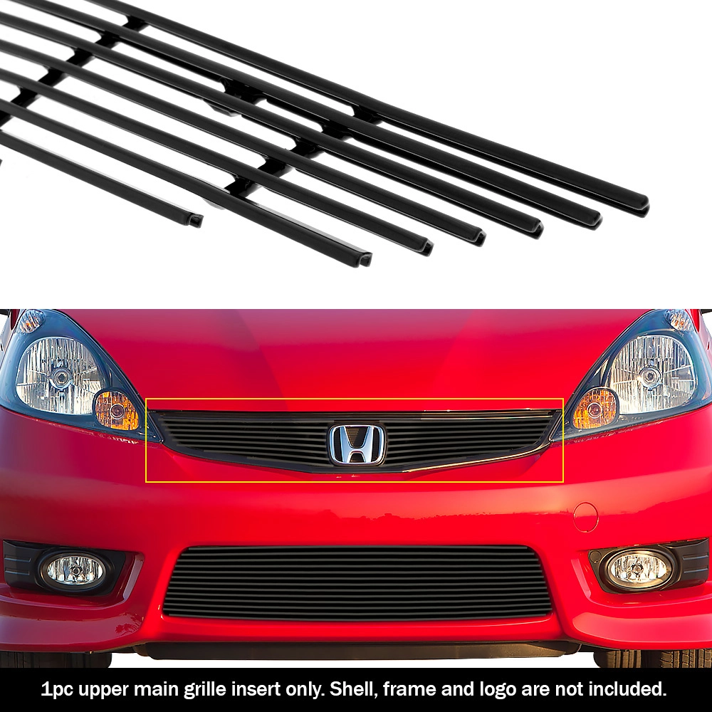APS GR08FFD26H - Black Aluminum Main Upper Horizontal Billet Grille