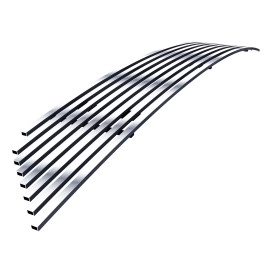 APS GR08FFD27S - Polished Stainless Steel Lower Bumper Horizontal Billet Grille