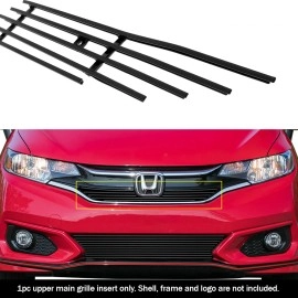 APS GR08FFD28H - Black Aluminum Main Upper Horizontal Billet Grille