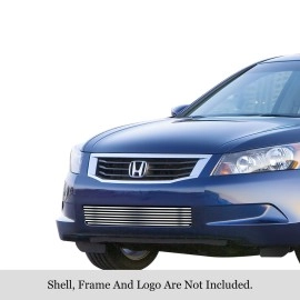 APS GR08FFE90S - Polished Stainless Steel Lower Bumper Horizontal Billet Grille