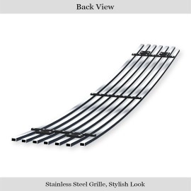 APS GR08FFE90S - Polished Stainless Steel Lower Bumper Horizontal Billet Grille