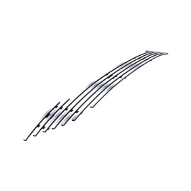 APS GR08FFE91S - Polished Stainless Steel Lower Bumper Horizontal Billet Grille