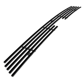 APS GR08FFE98J - Black Stainless Steel Lower Bumper Horizontal Billet Grille