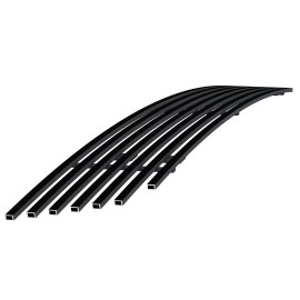 APS GR08FFG66J - Black Stainless Steel Lower Bumper Horizontal Billet Grille