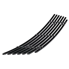 APS GR08FFG66J - Black Stainless Steel Lower Bumper Horizontal Billet Grille
