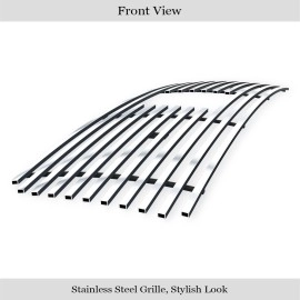 APS GR08FGA13S - Polished Stainless Steel Main Upper Horizontal Billet Grille