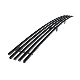 APS GR08FGA30J - Black Stainless Steel Lower Bumper Horizontal Billet Grille
