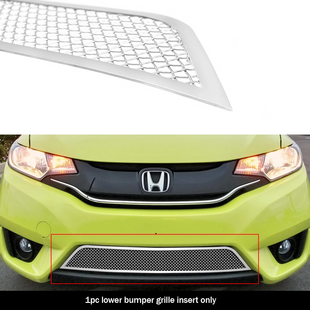 APS GR08GFD27T - Polished Stainless Steel Lower Bumper 1.8mm Wire Mesh Grille