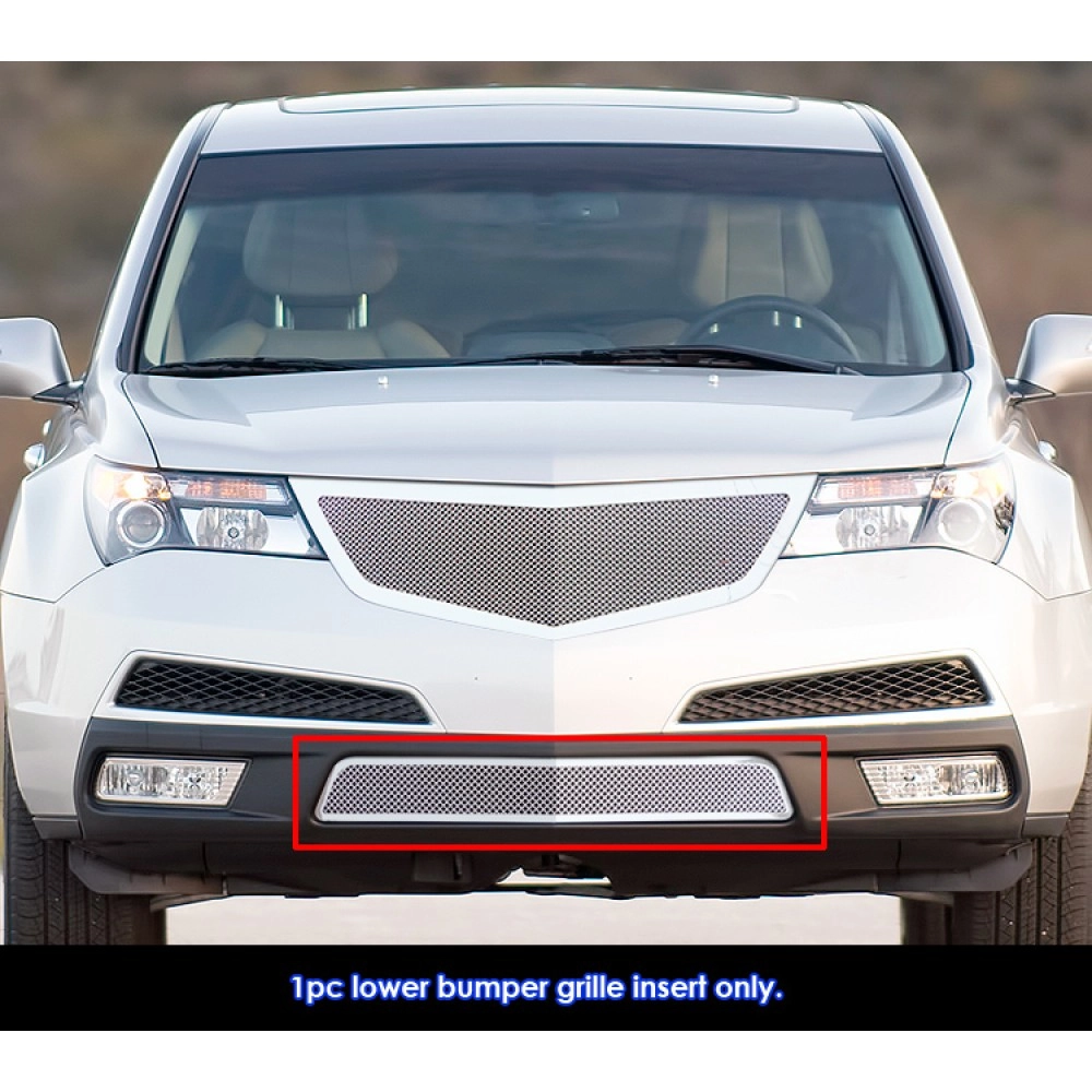 APS GR08GFH02T - Polished Stainless Steel Lower Bumper 1.8mm Wire Mesh Grille
