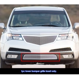 APS GR08GFH02T - Polished Stainless Steel Lower Bumper 1.8mm Wire Mesh Grille