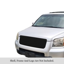 APS GR08HGA29J - Black Stainless Steel Main Upper Horizontal Billet Grille