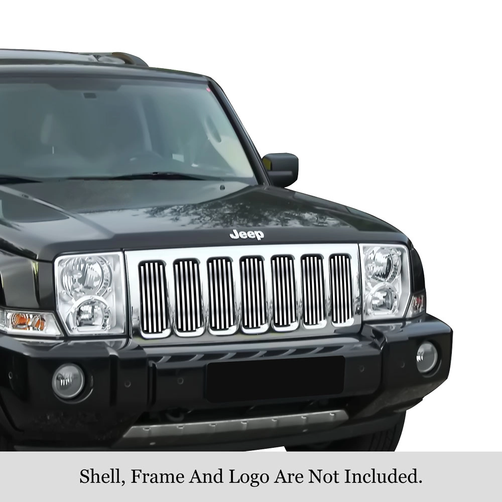 APS GR10FED99S - Polished Stainless Steel Main Upper Vertical Billet Grille