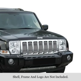 APS GR10FED99S - Polished Stainless Steel Main Upper Vertical Billet Grille