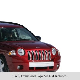 APS GR10FEE38S - Polished Stainless Steel Main Upper Vertical Billet Grille