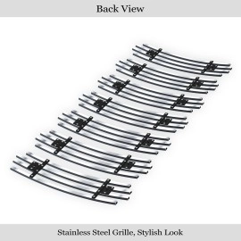 APS GR10FEE38S - Polished Stainless Steel Main Upper Vertical Billet Grille
