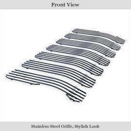 APS GR10FEJ45S - Polished Stainless Steel Main Upper Horizontal Billet Grille