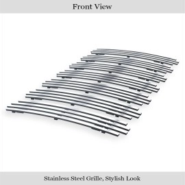 APS GR10FFE39S - Polished Stainless Steel Main Upper Vertical Billet Grille