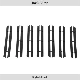 APS GR10FFE39T - Polished Aluminum Main Upper 20mm Horizontal Billet Grille