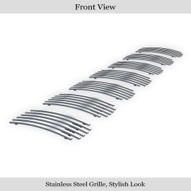 APS GR10FFE40S - Polished Stainless Steel Main Upper Vertical Billet Grille