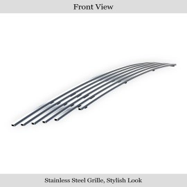APS GR10FFF05S - Polished Stainless Steel Lower Bumper Horizontal Billet Grille