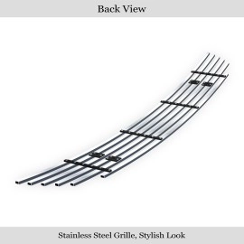 APS GR10FFF05S - Polished Stainless Steel Lower Bumper Horizontal Billet Grille