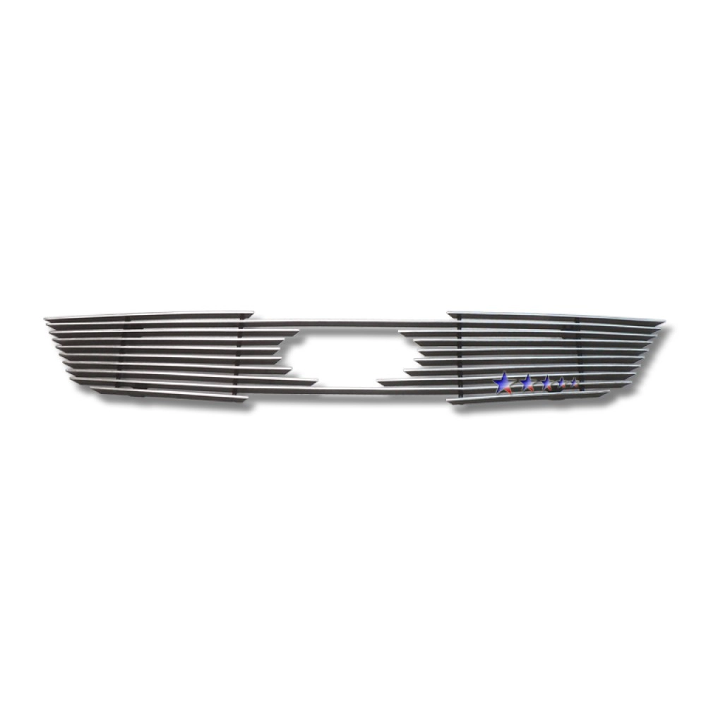APS GR11FFG16A - Polished Aluminum Main Upper Horizontal Billet Grille
