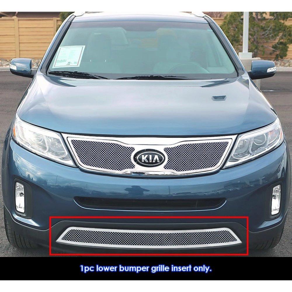 APS GR11GEI60T - Polished Stainless Steel Lower Bumper 1.8mm Wire Mesh Grille