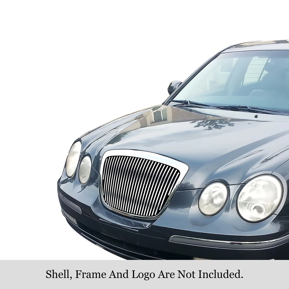 APS GR11HGJ06S - Polished Stainless Steel Main Upper Vertical Billet Grille