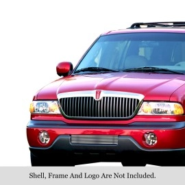 APS GR12FEJ89S - Polished Stainless Steel Lower Bumper Horizontal Billet Grille