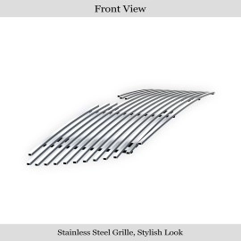 APS GR12FFE44S - Polished Stainless Steel Main Upper Horizontal Billet Grille