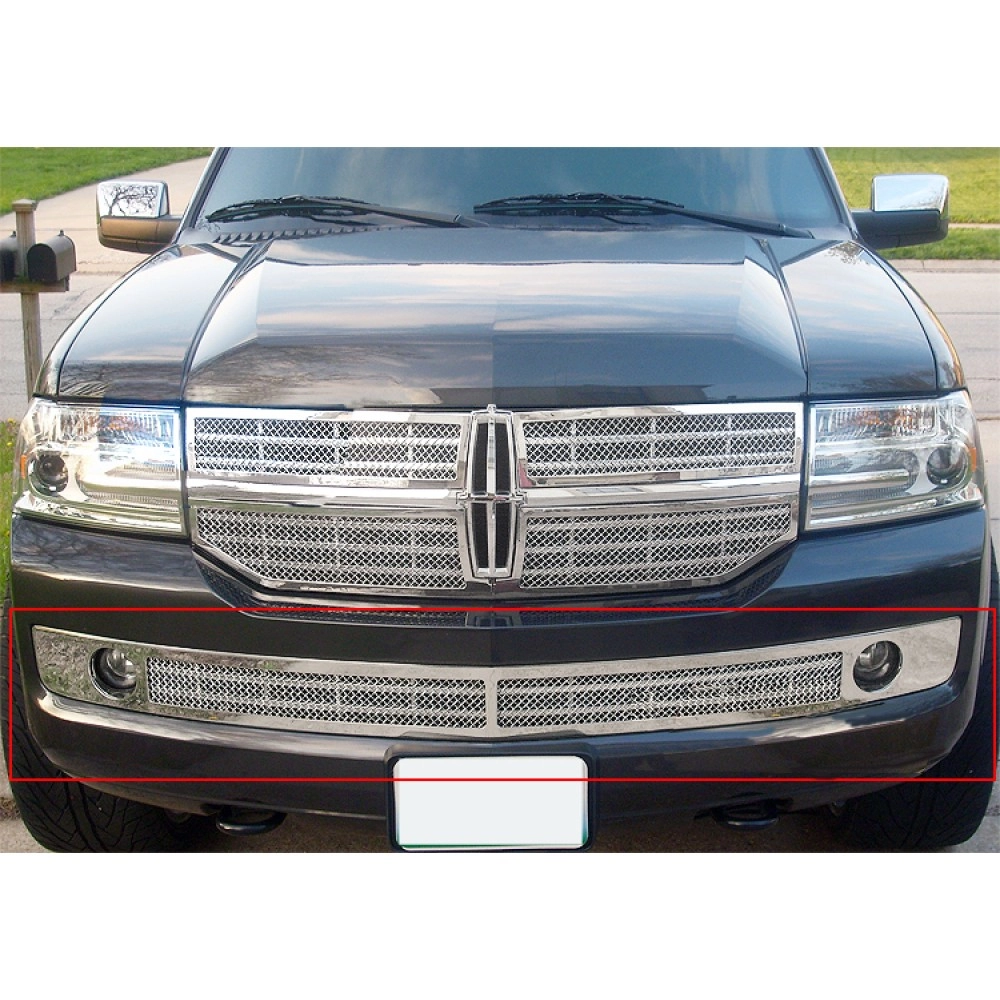 APS GR12GEJ19T - Polished Stainless Steel Lower Bumper 1.8mm Wire Mesh Grille