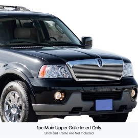 APS GR12HEC76S - Polished Stainless Steel Main Upper Horizontal Billet Grille