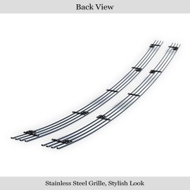APS GR12HEJ18S - Polished Stainless Steel Lower Bumper Horizontal Billet Grille