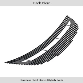 APS GR13FFG75J - Black Stainless Steel Lower Bumper Horizontal Billet Grille