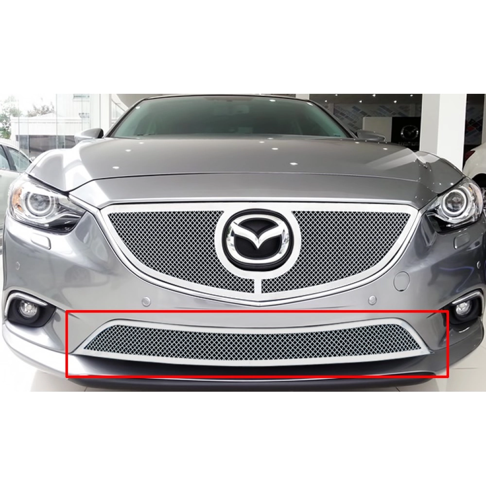 APS GR13GEI69T - Polished Stainless Steel Lower Bumper 1.8mm Wire Mesh Grille