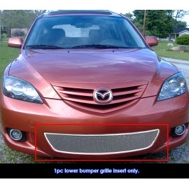 APS GR13GFB37T - Polished Stainless Steel Lower Bumper 1.8mm Wire Mesh Grille