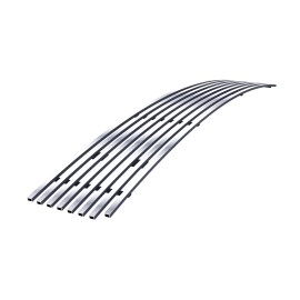 APS GR14FEB68S - Polished Stainless Steel Lower Bumper Horizontal Billet Grille