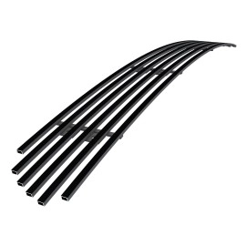 APS GR14FED07J - Black Stainless Steel Lower Bumper Horizontal Billet Grille