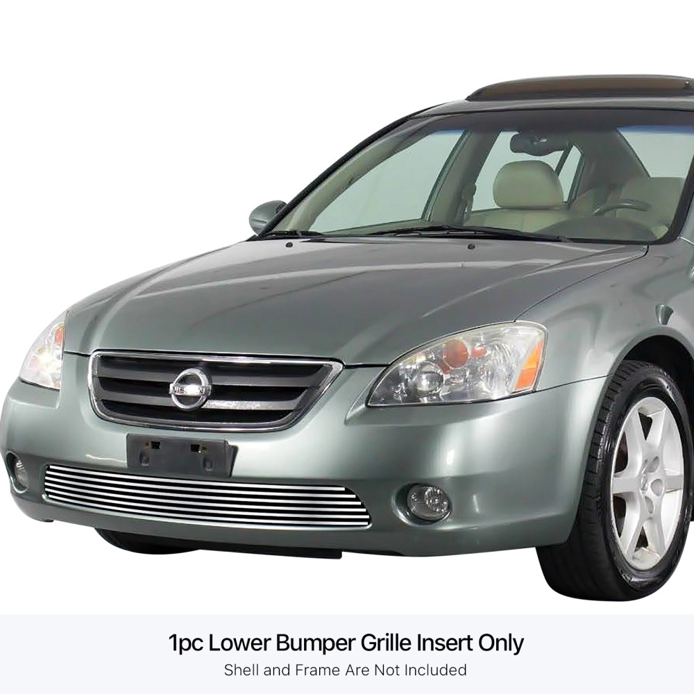 APS GR14FED07S - Polished Stainless Steel Lower Bumper Horizontal Billet Grille