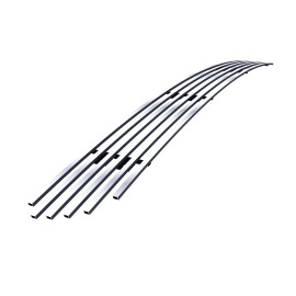 APS GR14FED07S - Polished Stainless Steel Lower Bumper Horizontal Billet Grille