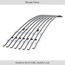 APS GR14FED15S - Polished Stainless Steel Lower Bumper Horizontal Billet Grille