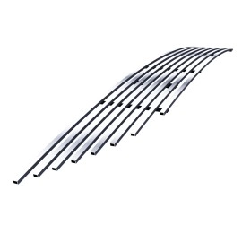APS GR14FEE64S - Polished Stainless Steel Lower Bumper Horizontal Billet Grille