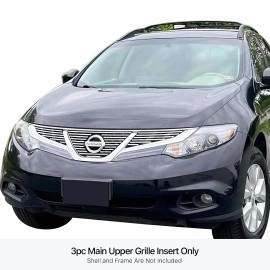 APS GR14FEE65S - Polished Stainless Steel Main Upper Horizontal Billet Grille